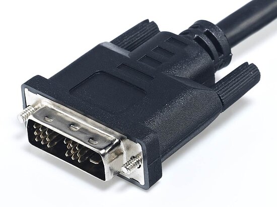 Bild 1 - Kabelkonfektion DVI-Kabel umspritzt