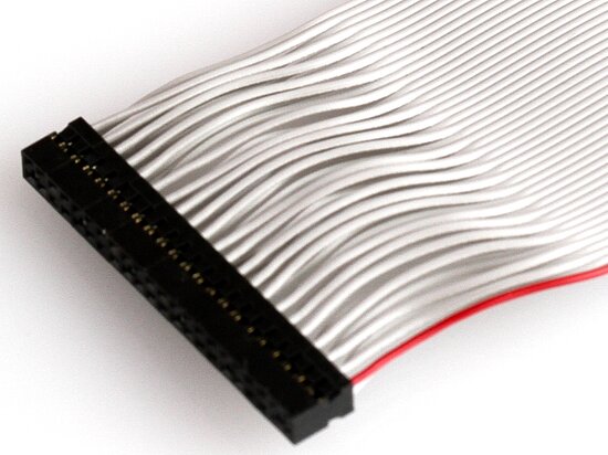 Bild 1 - Kabelkonfektion mit Molex Milli-Grid 2,0mm und Flachbandkabel