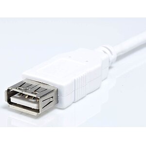 Kabelkonfektion USB-A-Female-Stecker umspritzt
