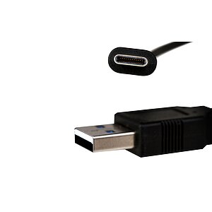 Typ-C-USB-A Adapterkabel USB-A-m nach Typ-C-m USB2.0 480Mbit 15W max. 3.000mm