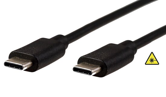 Bild 1 - Aktives optisches Typ-C-Kabel Typ-C auf Typ-C  - 20.000mm Länge - USB 3.2Gen2 - 10Gbit/sec - Fiber