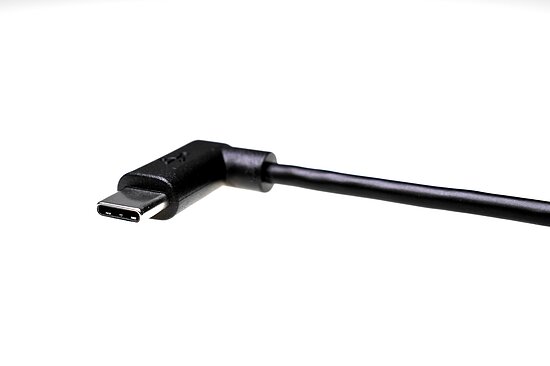 Bild 1 - Cable USB Type-C 90° USB3.1 or USB3.2 up to 20Gbit/Sec. right angle connector