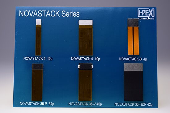 Bild 1 - FPC - Flexible Printed Circuit Board with Novastack Connector