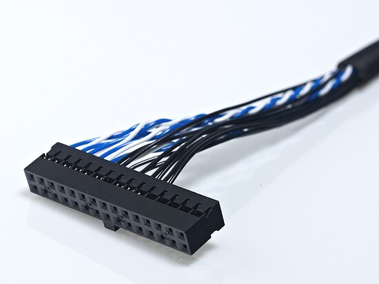 Bild 1 - LVDS Display Cable with  FCI-Minitek or Molex Milli-Grid