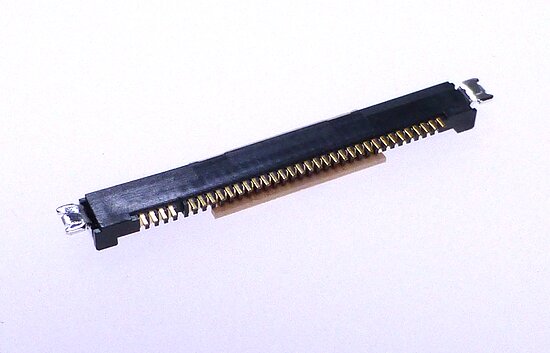 Bild 1 - Ipex Cabline-SS Receptacle für Micro Coax cable 0,4 mm 35 Pos. RoHS