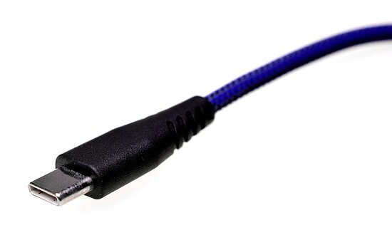Bild 1 - Type-C-Cable with Cotton Coating Type-C-m to Type-C-m USB3.2 5Gbit 60W