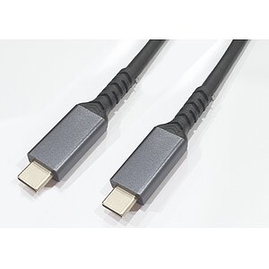 Typ-C-Kabel Typ-C gerade auf Typ-C gerade USB3.2 Gen2 10Gbit/sec 100W E-Mark