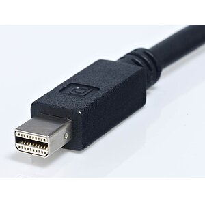 Cable assembly Mini Displayport molded