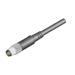 Cable Assembly with circular Connector M5 male 180° shielded