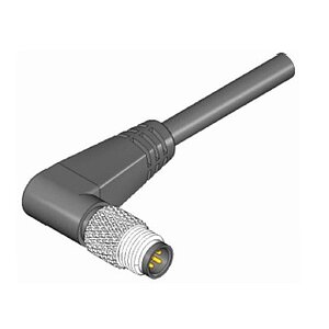 Cable Assembly with circular Connector M5 male 90° w/o shield