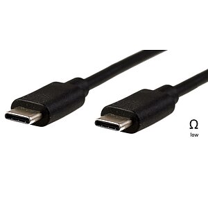 Cable USB Type-C USB3.1 or USB3.2 up to 20Gbit/Sec. Low DC-Resistance