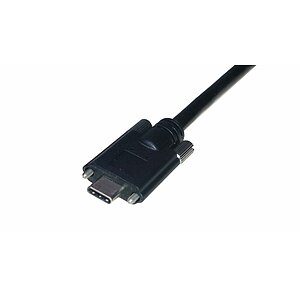 Cable USB Type-C USB3.1 or USB3.2 up to 20Gbit/Sec. Screw Lock