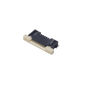 FFC/FPC Connector 1.0 mm pitch Horizontal upper Contact SMD Height 2,5mm Slider i-Lock