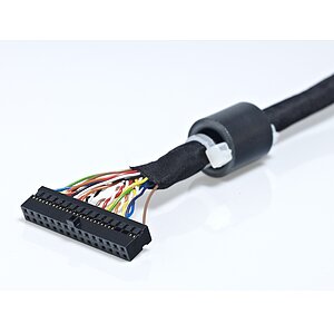 LVDS Display Cable with  FCI-Minitek or Molex Milli-Grid and Ferrite