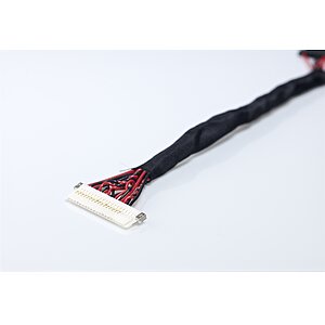 LVDS Display Cable with  Hirose DF19 and Ferrite