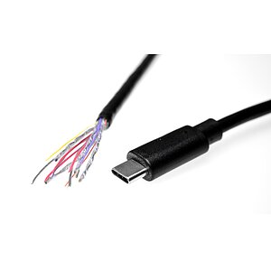 Type-C-Cable for CAN-BUS NON-USB Type-C-m to without/open USB3.2 5Gbit 60W