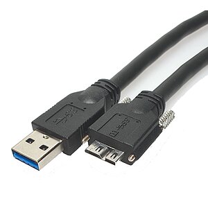 USB-A-Kabel - USB-A-Plug to Micro-B  - max. Length 1.850mm - USB3.0 5Gbit/sec - 3Ohm