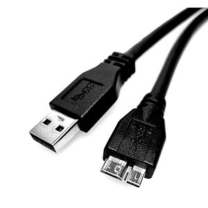 USB3.0-Kabel USB-A-m nach USB-Micro-B USB3.0 5Gbit 15W 1.750mm