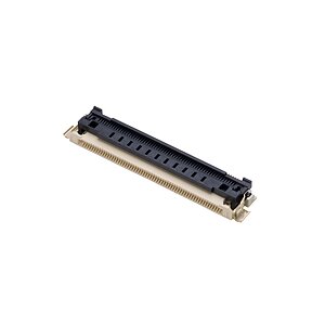 ZIF-Steckverbinder RM 0,5 mm Horizontal Kontakte unten SMD Höhe 3,8mm Backflip i-Lock