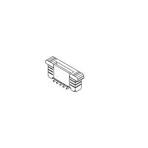 ZIF-Steckverbinder RM 0,5 mm Vertikal SMD \\\  Höhe 4,20mm Schieber